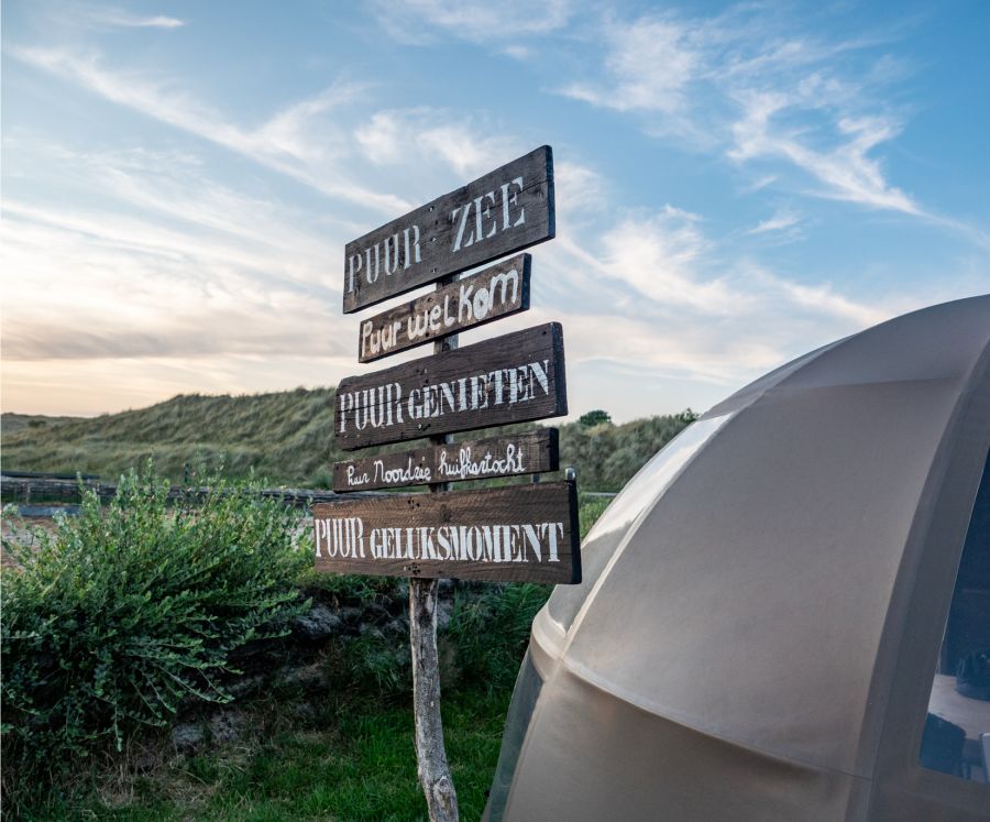 Puur Terschelling kamperen bij de boer